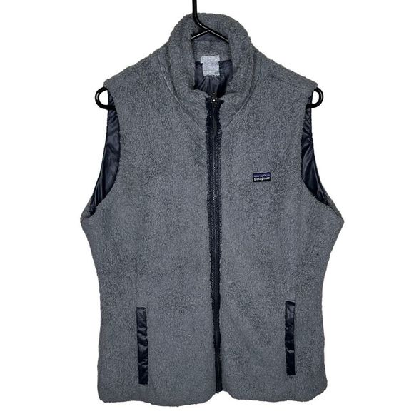 Patagonia Grey Los Gatos Vest Reversible Size XL - Picture 1 of 6